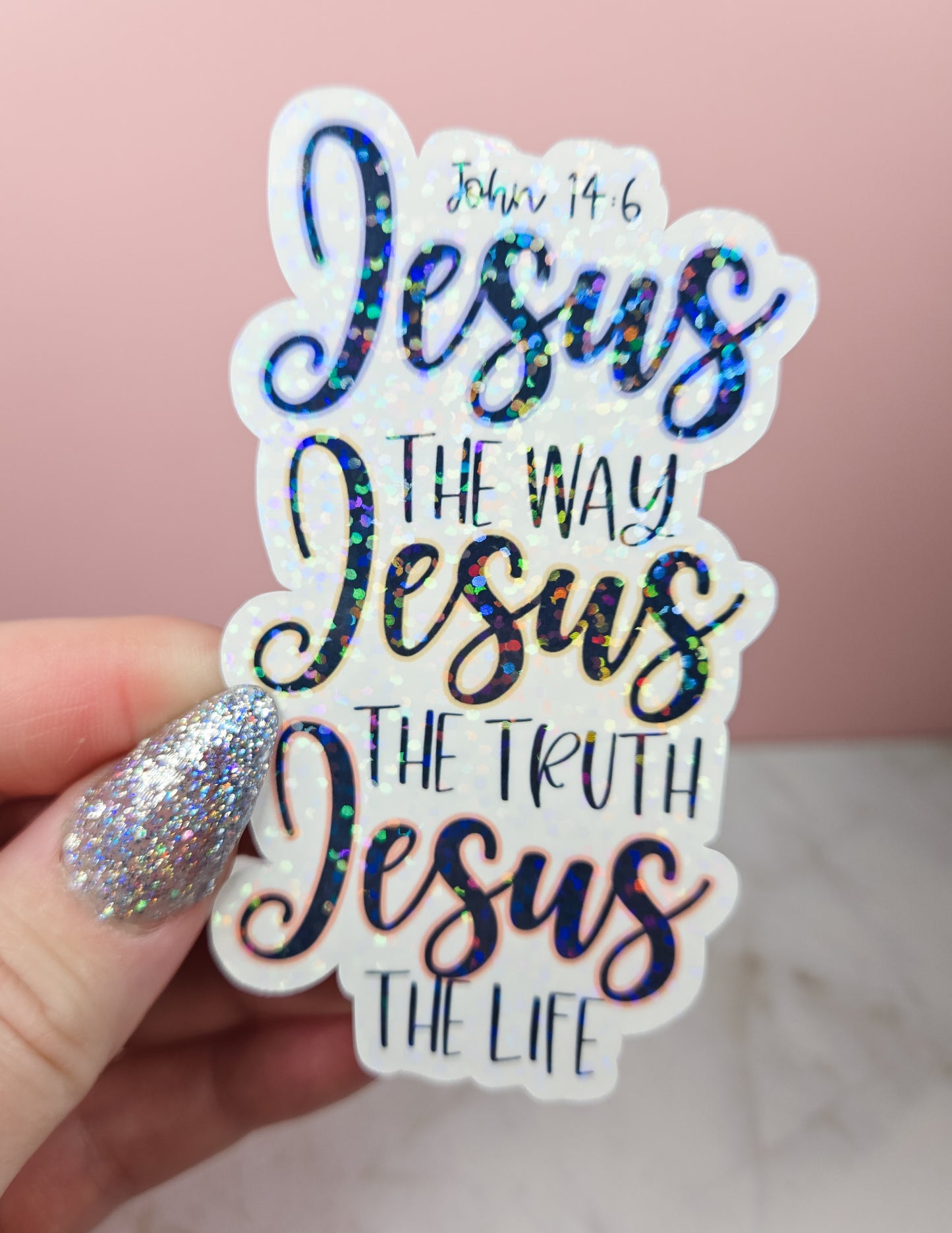 Jesus The Way Sticker