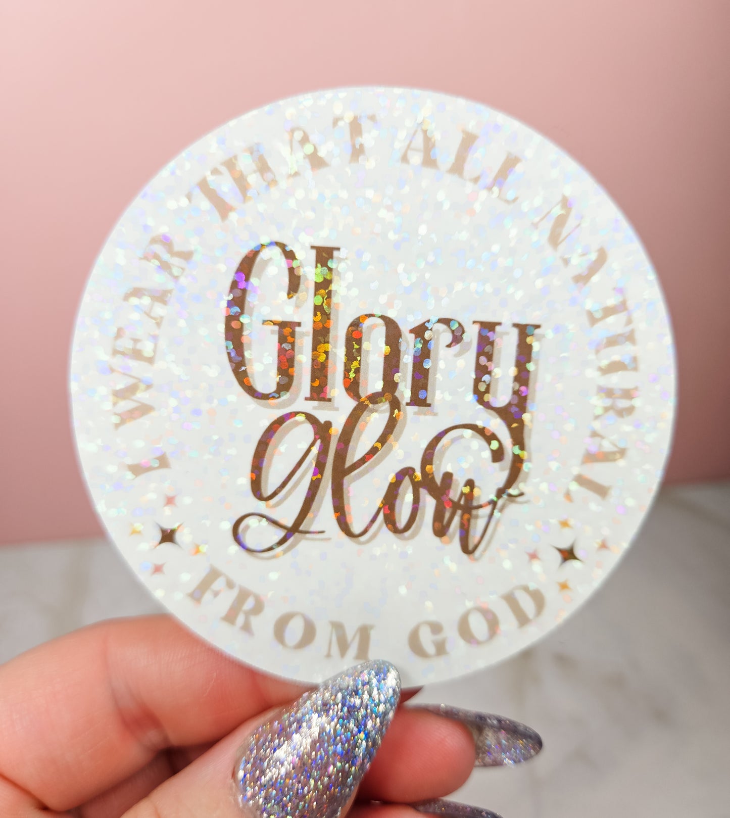 Glory Glow Sticker