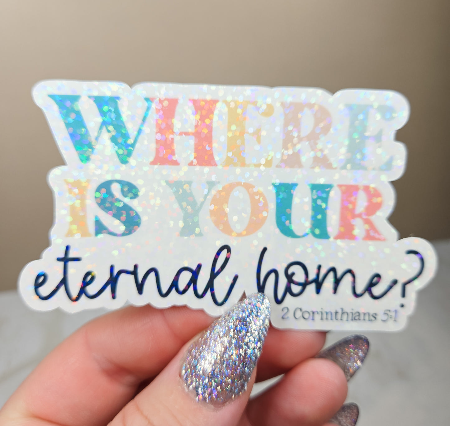 Eternal Home Sticker