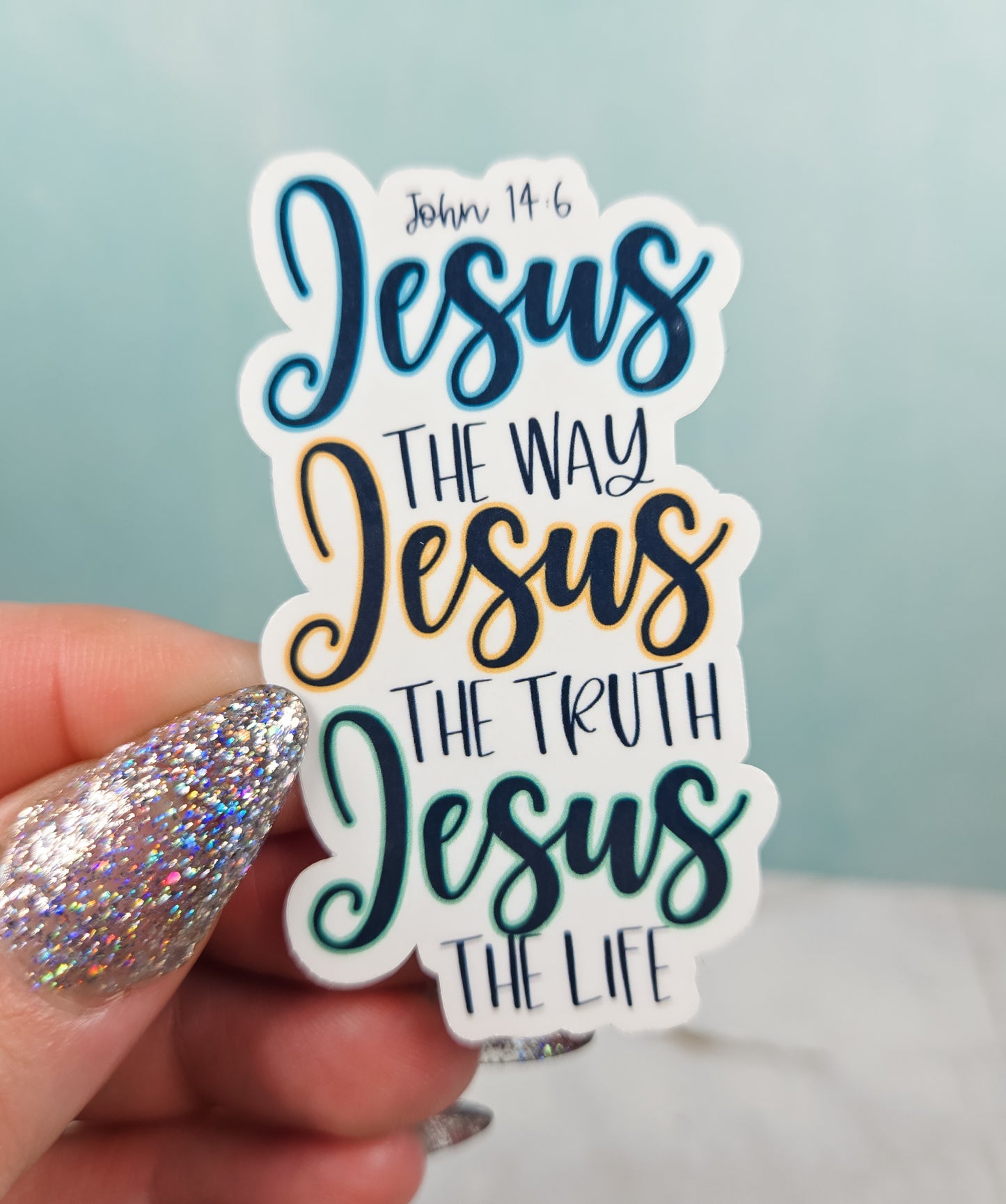 Jesus The Way Sticker