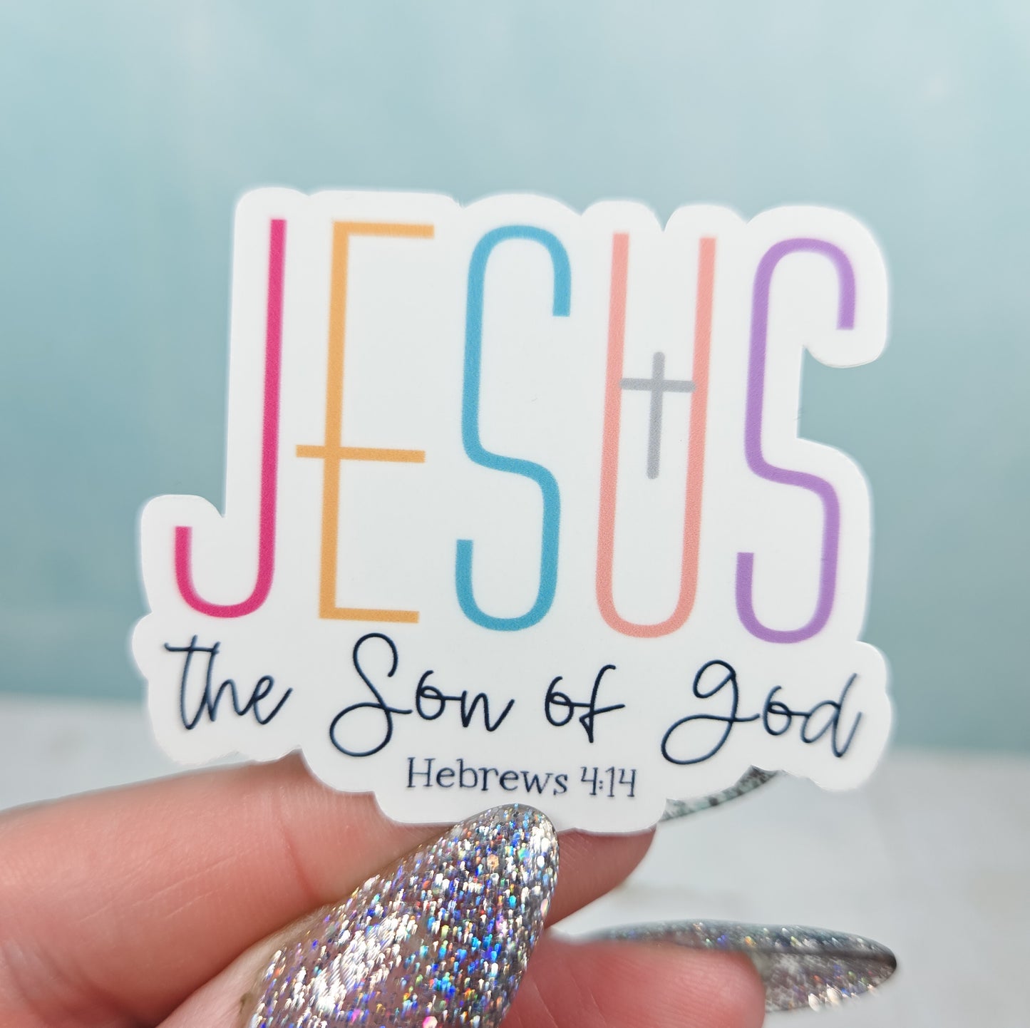 Jesus the Son of God Sticker