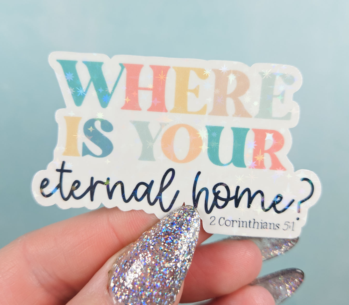 Eternal Home Sticker