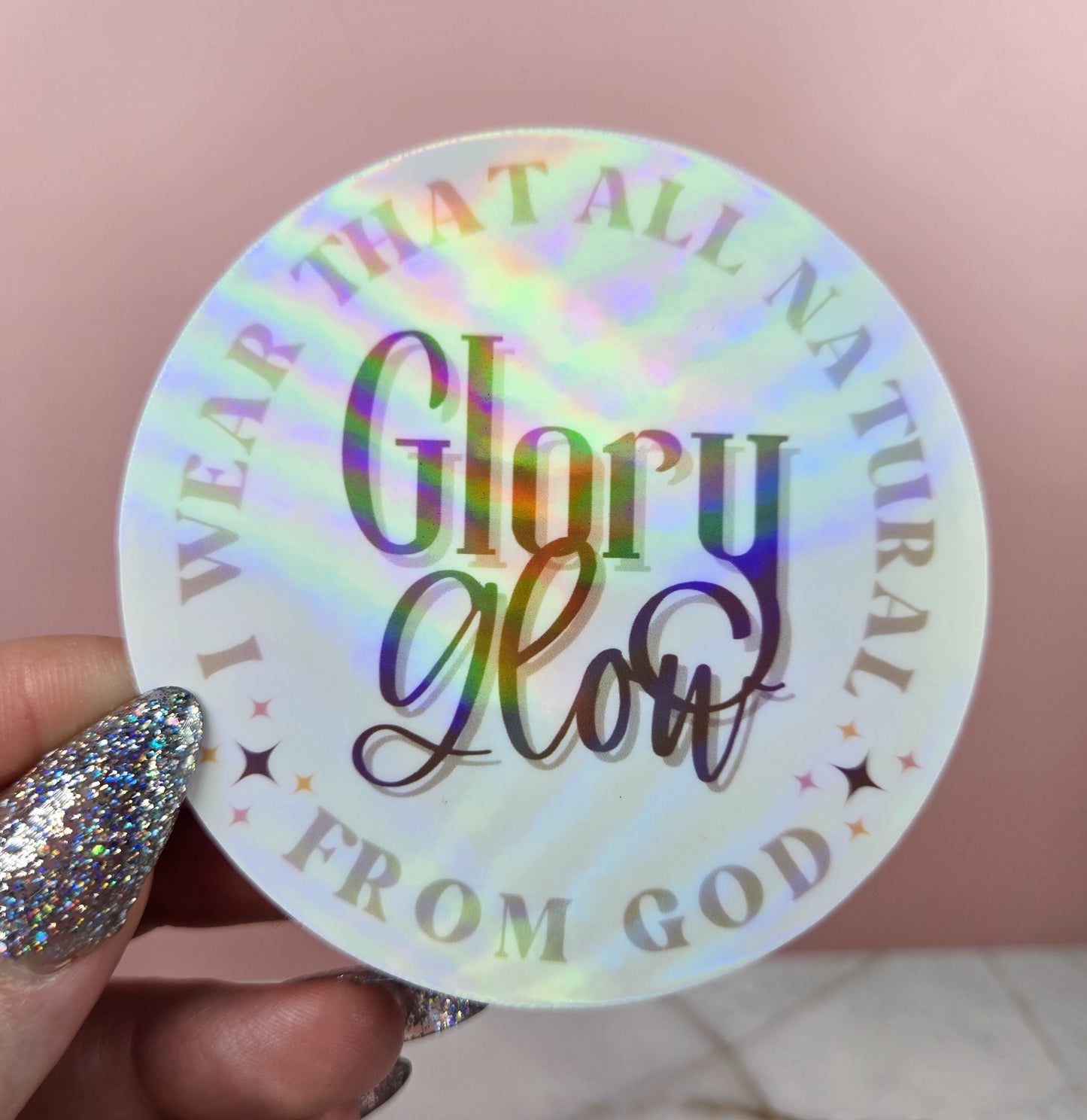 Glory Glow Sticker