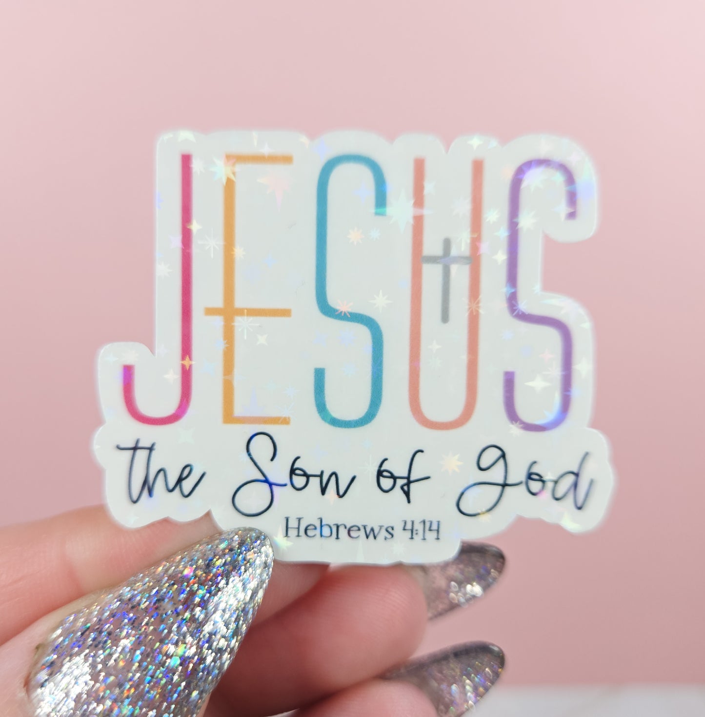 Jesus the Son of God Sticker
