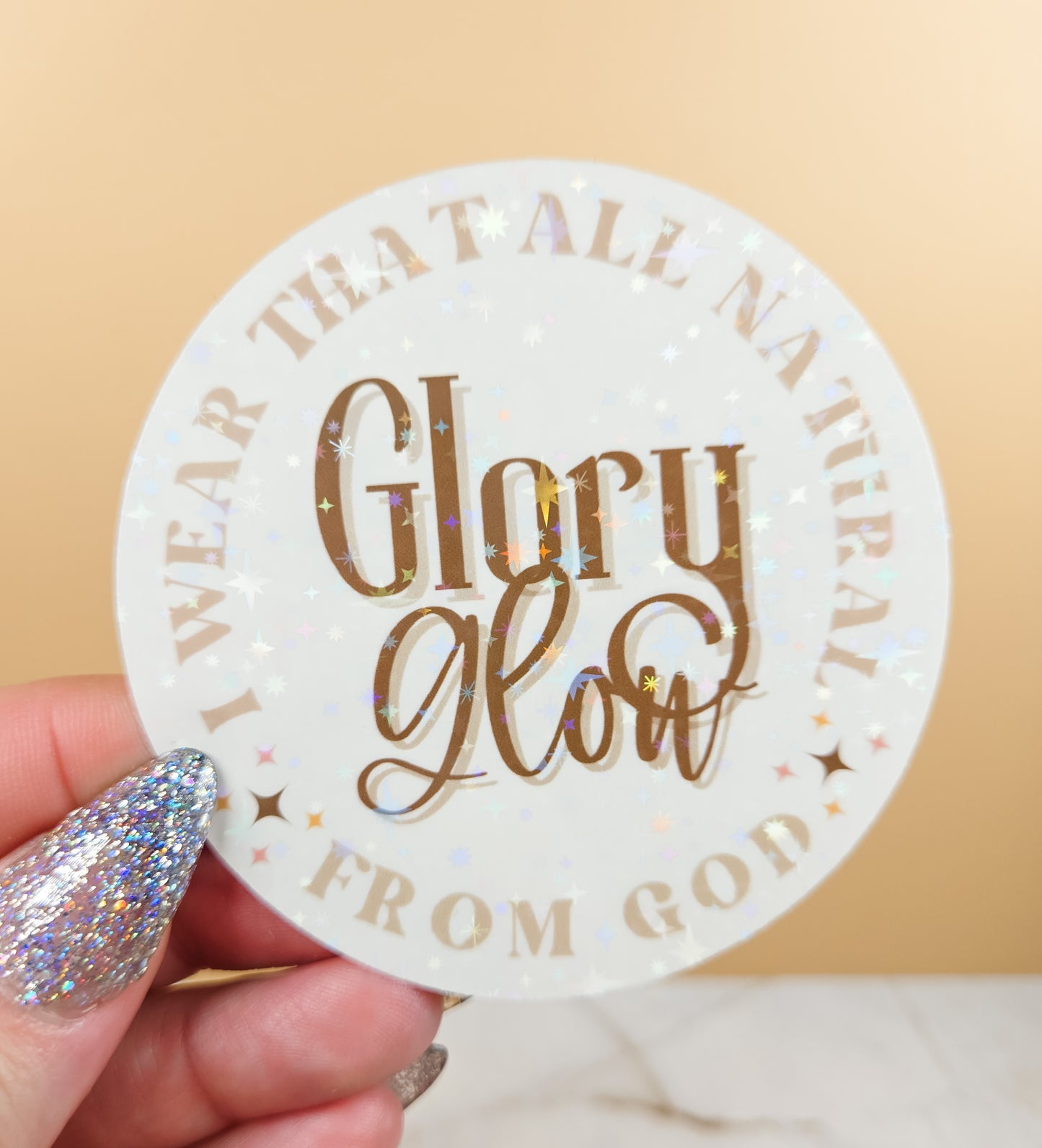 Glory Glow Sticker