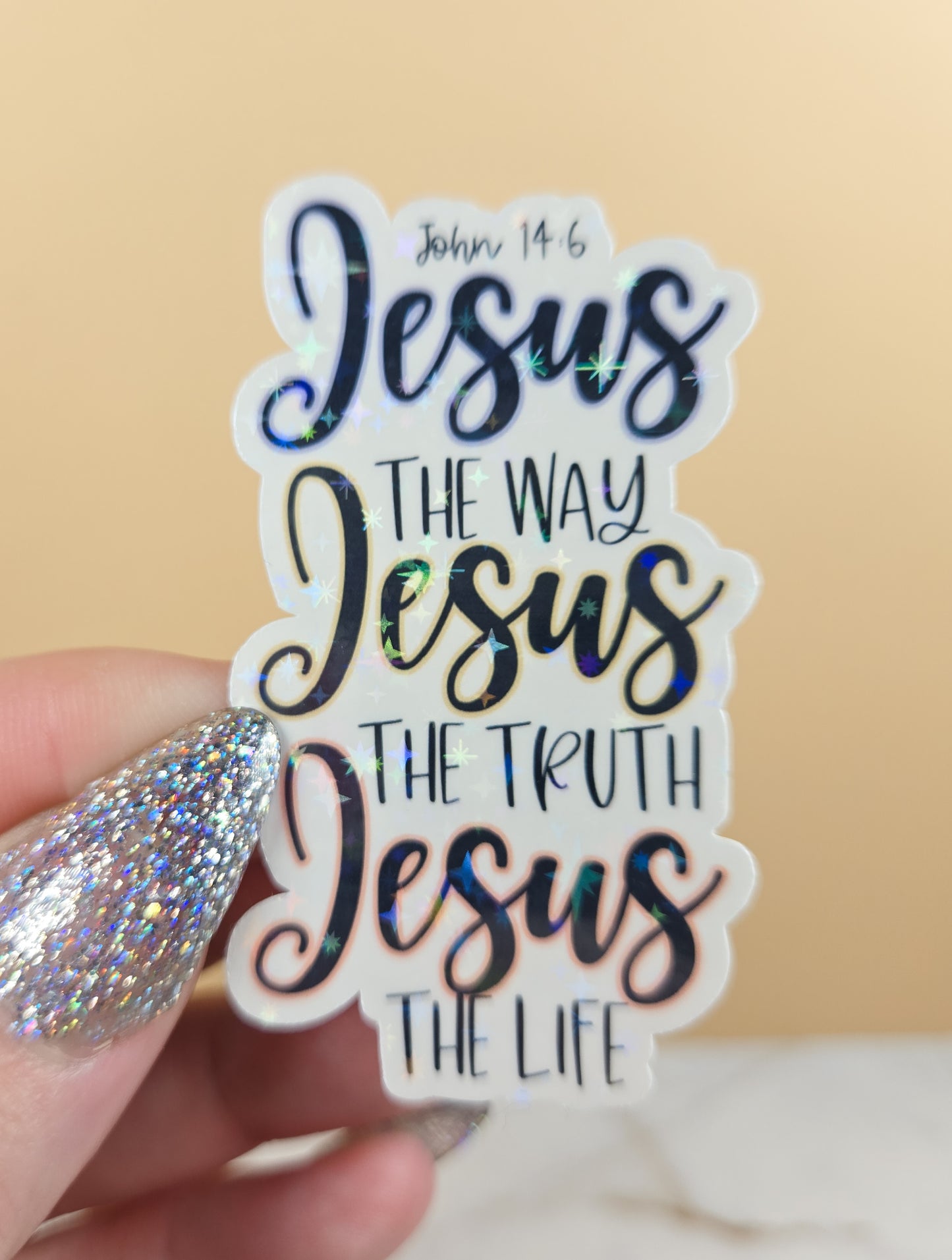 Jesus The Way Sticker