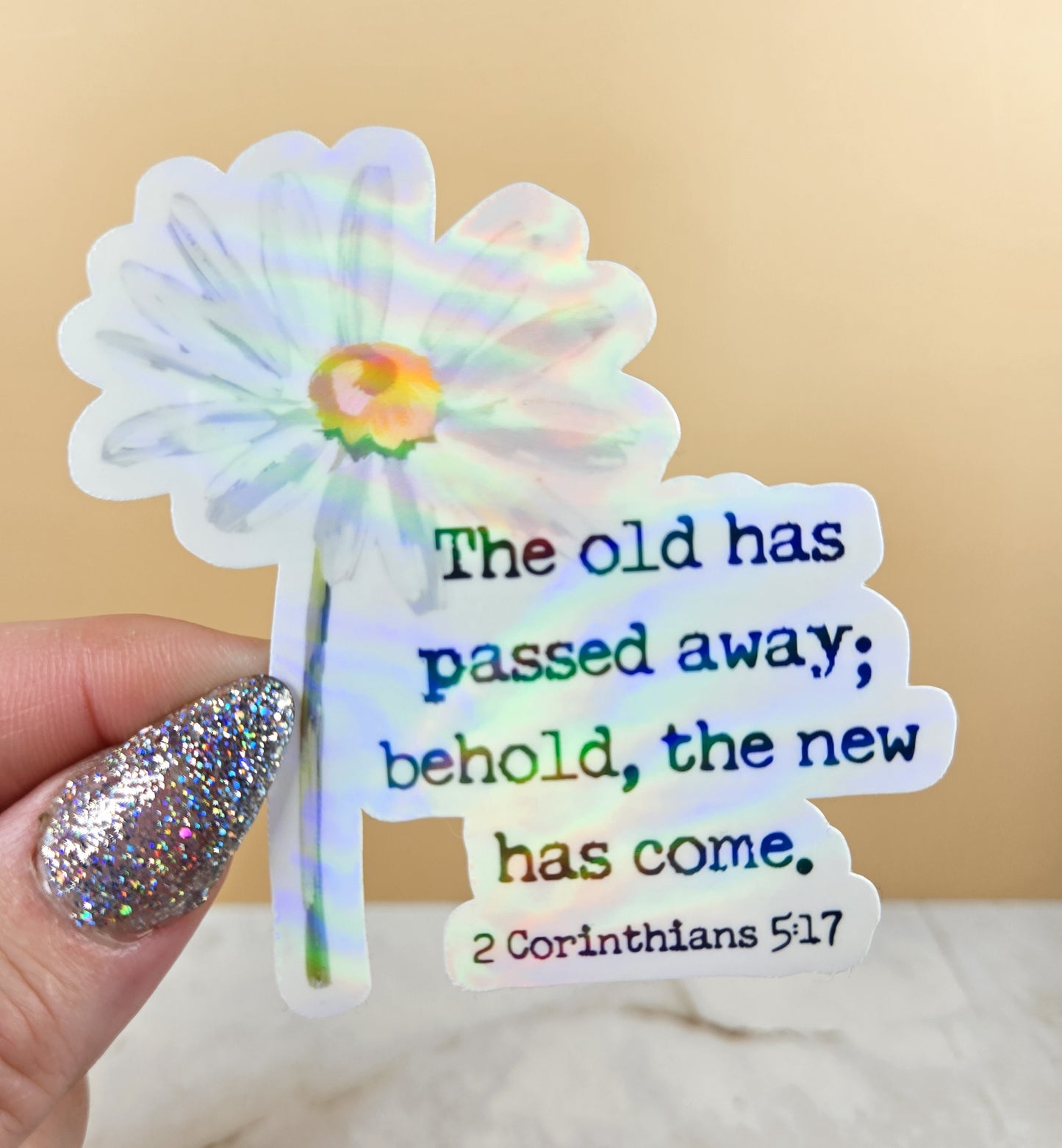 Behold, The New Has Come Sticker