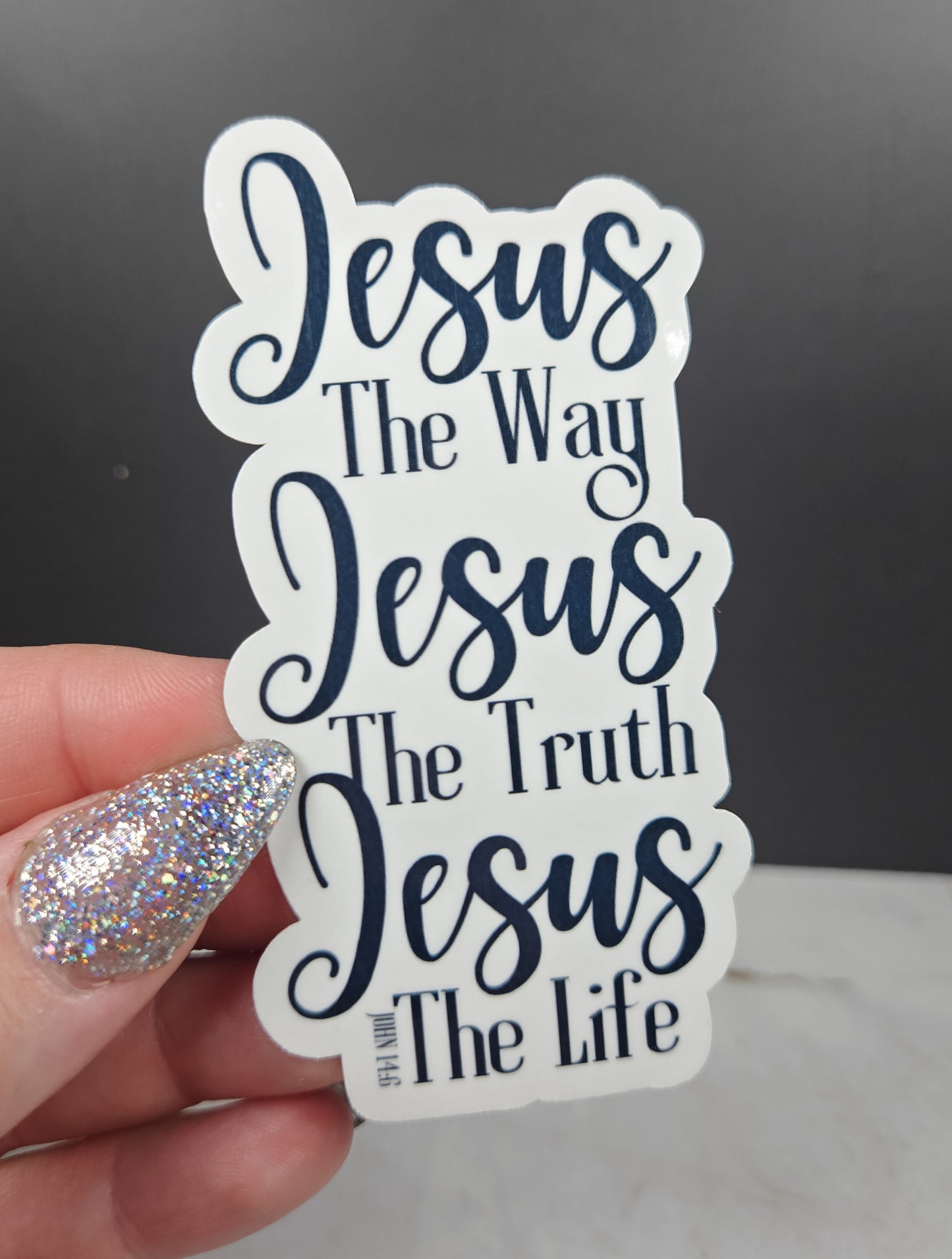 Jesus The Way Sticker