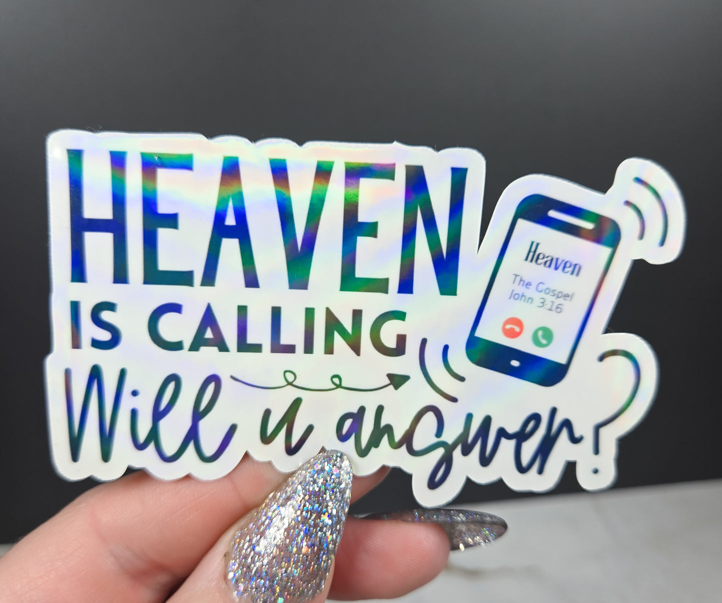 Heaven is Calling Sticker