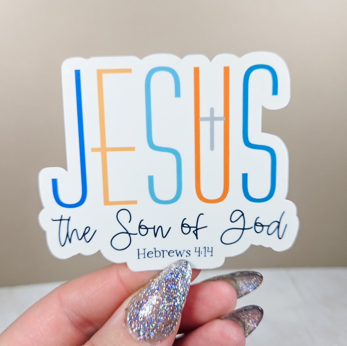 Jesus the Son of God Sticker