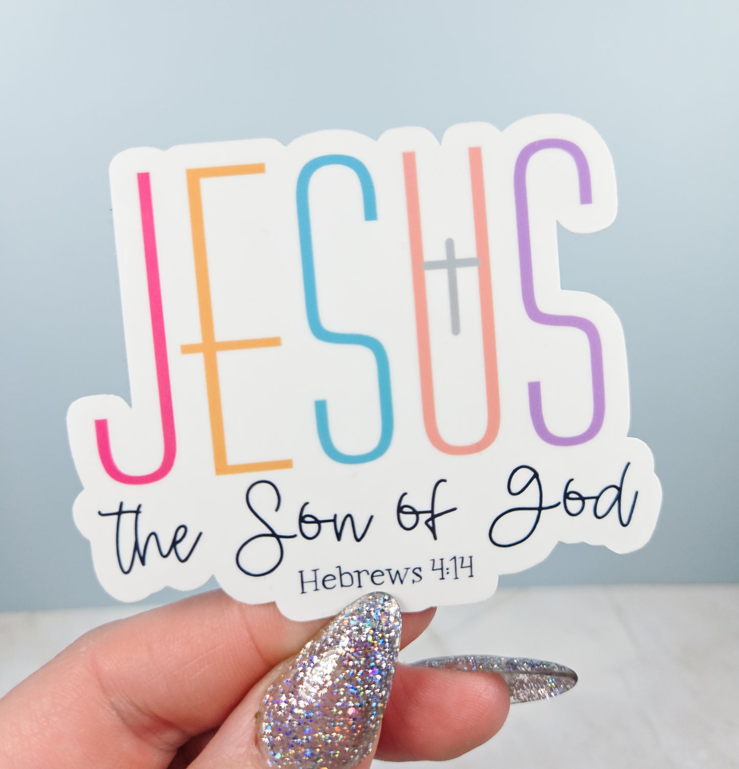 Jesus the Son of God Sticker