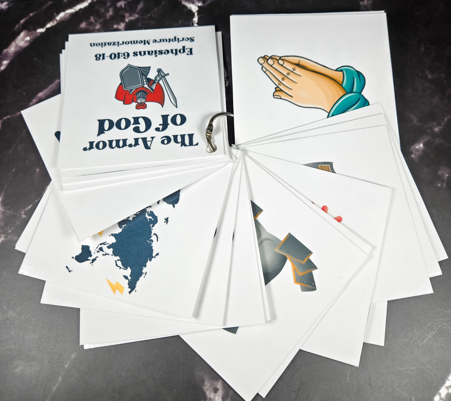 The Armor of God Scripture Memorization Cards