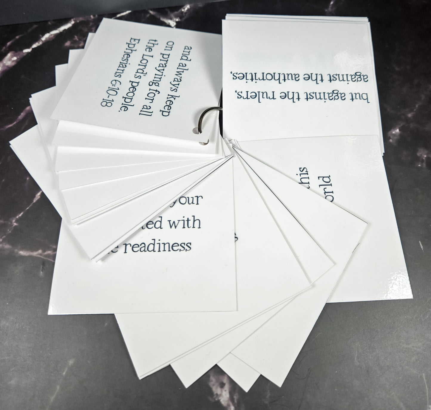 The Armor of God Scripture Memorization Cards