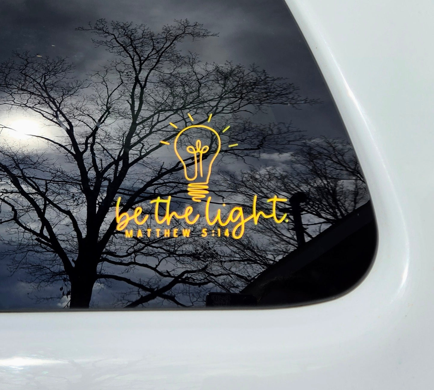 Be the Light Car Sticker