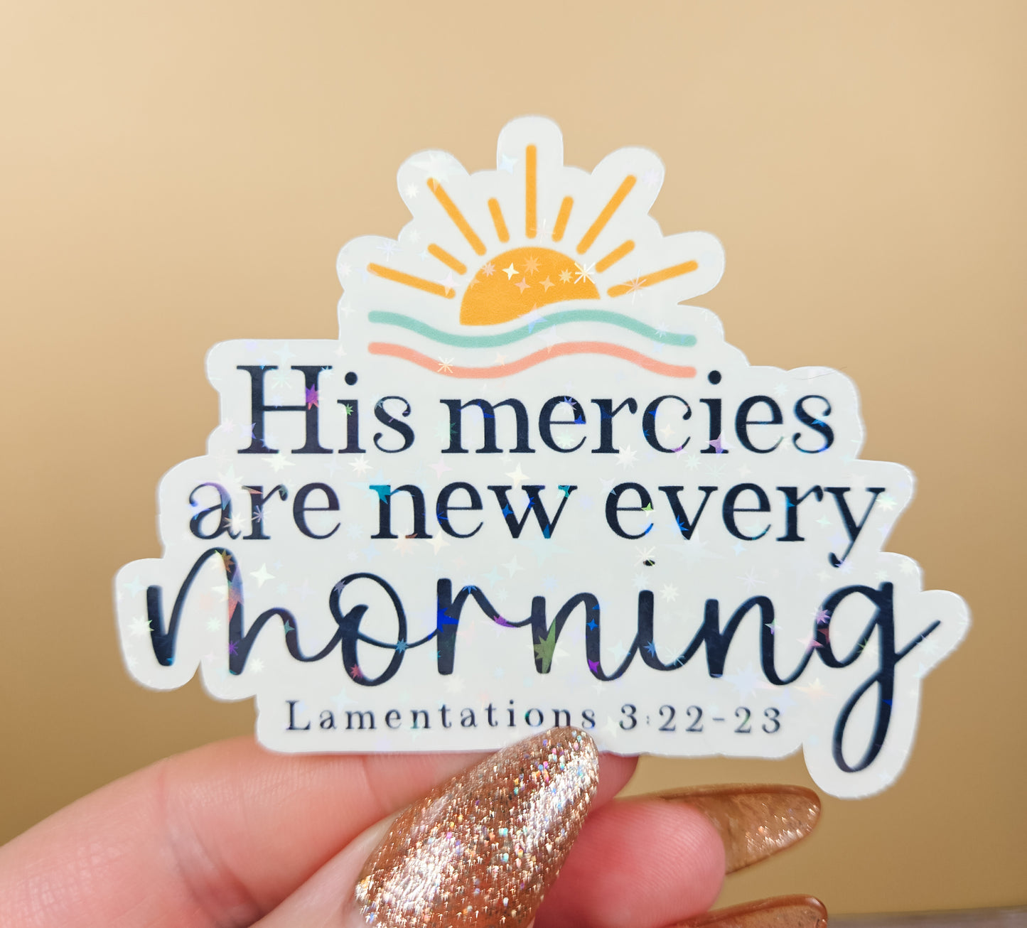 His Mercies Sticker