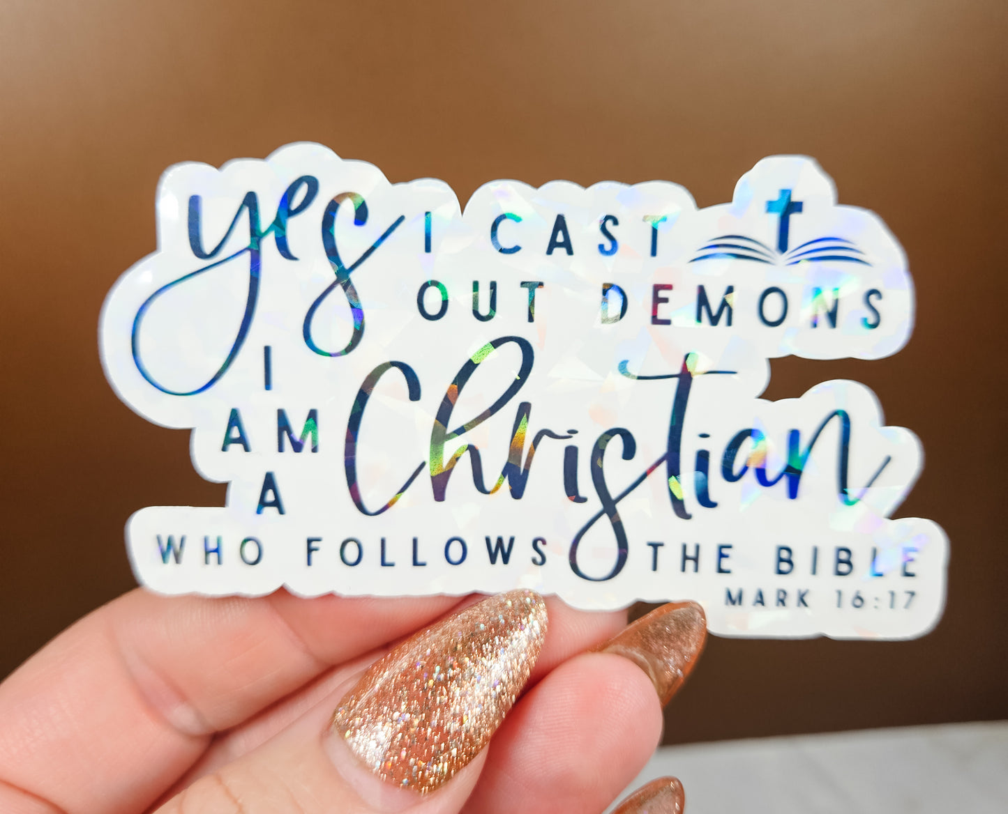 Women Cast Out Demons Sticker