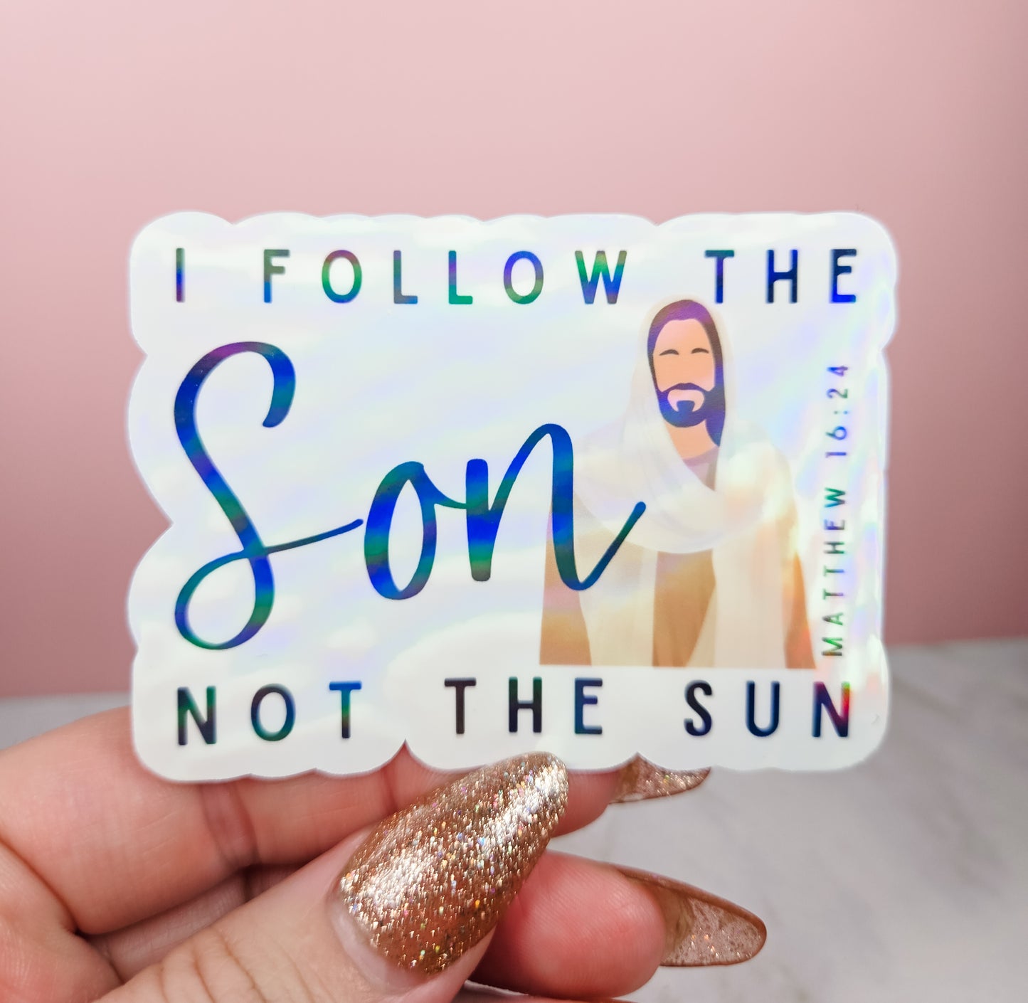 Follow the Son Sticker