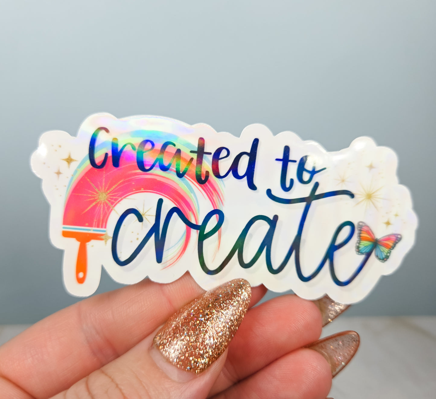 Created to Create Sticker