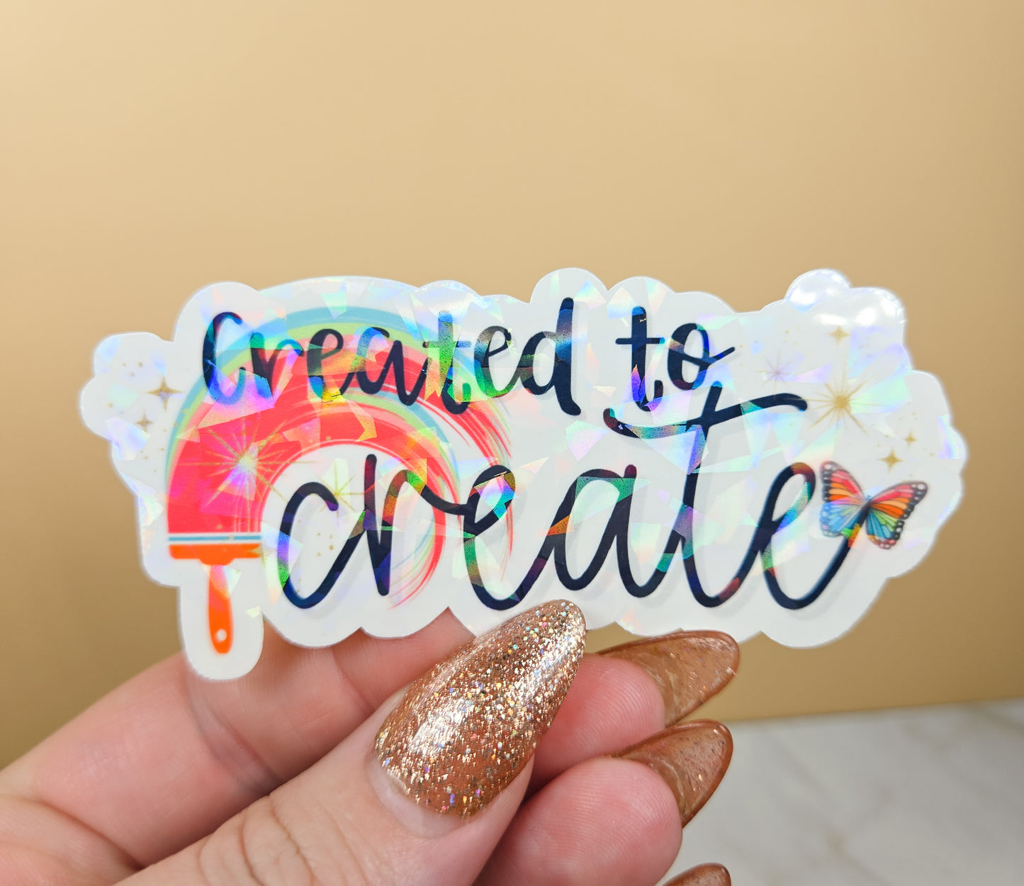 Created to Create Sticker