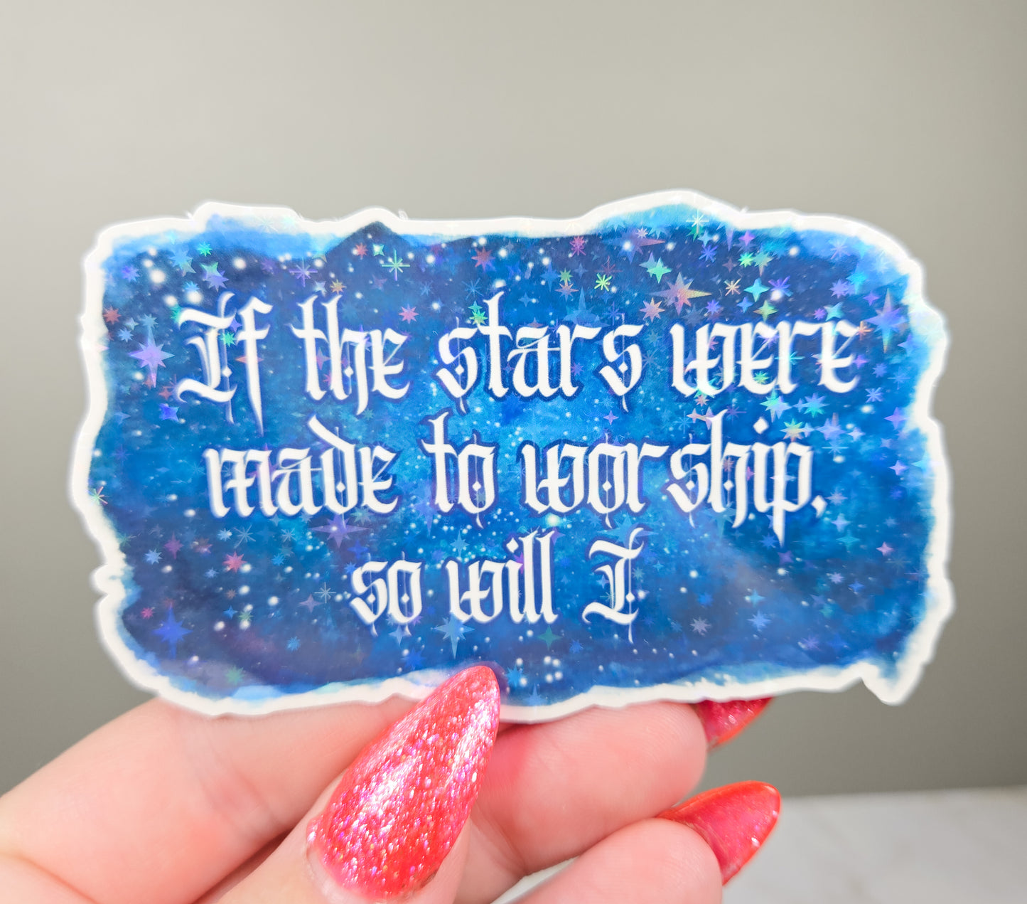So Will I Worship Sticker