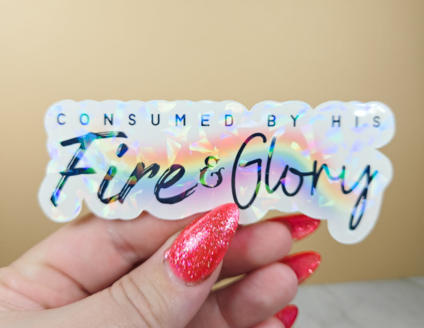 Fire & Glory Sticker