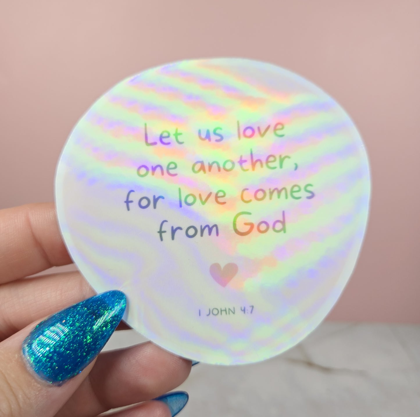 Love One Another Sticker