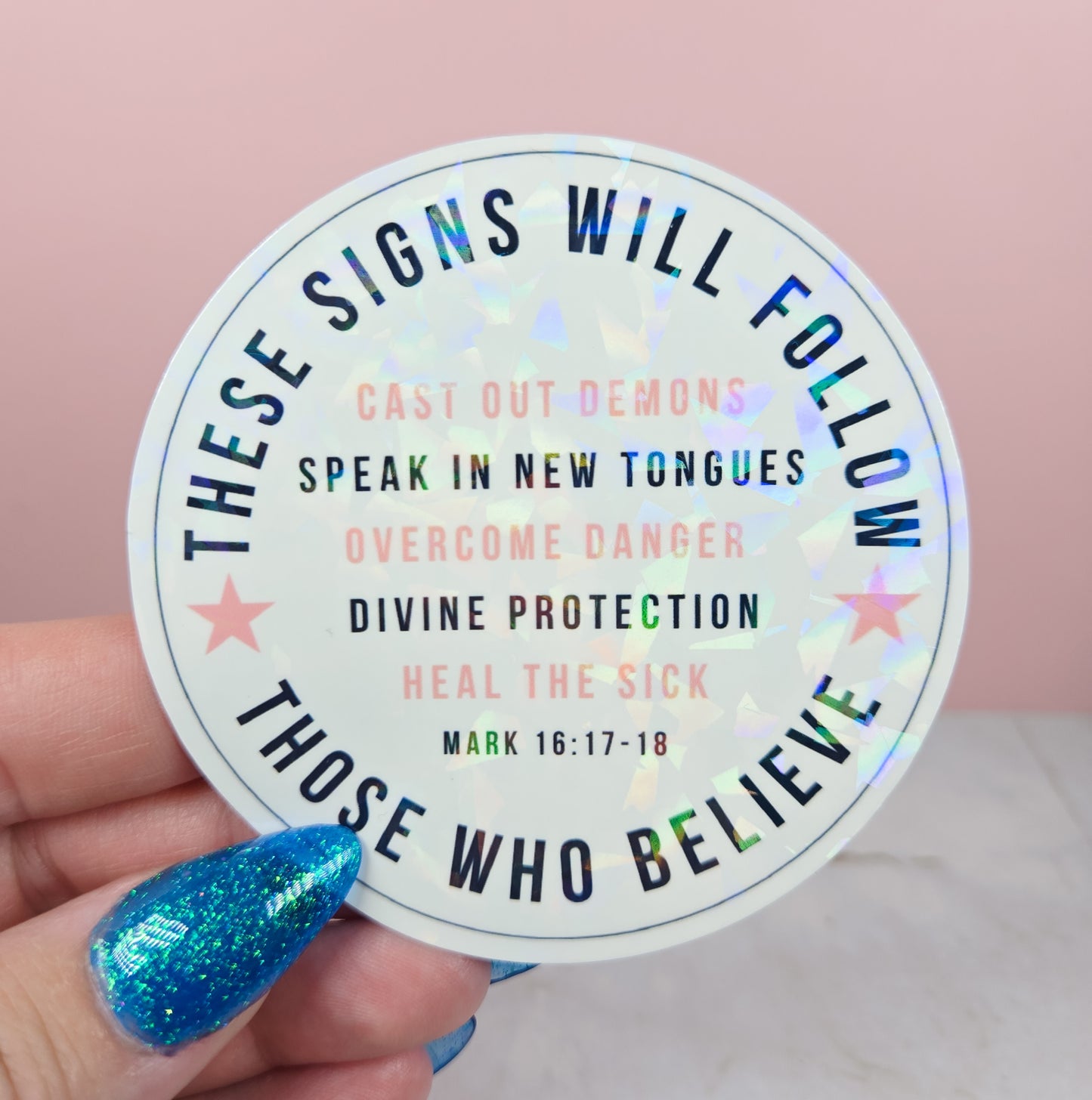 These Signs Sticker