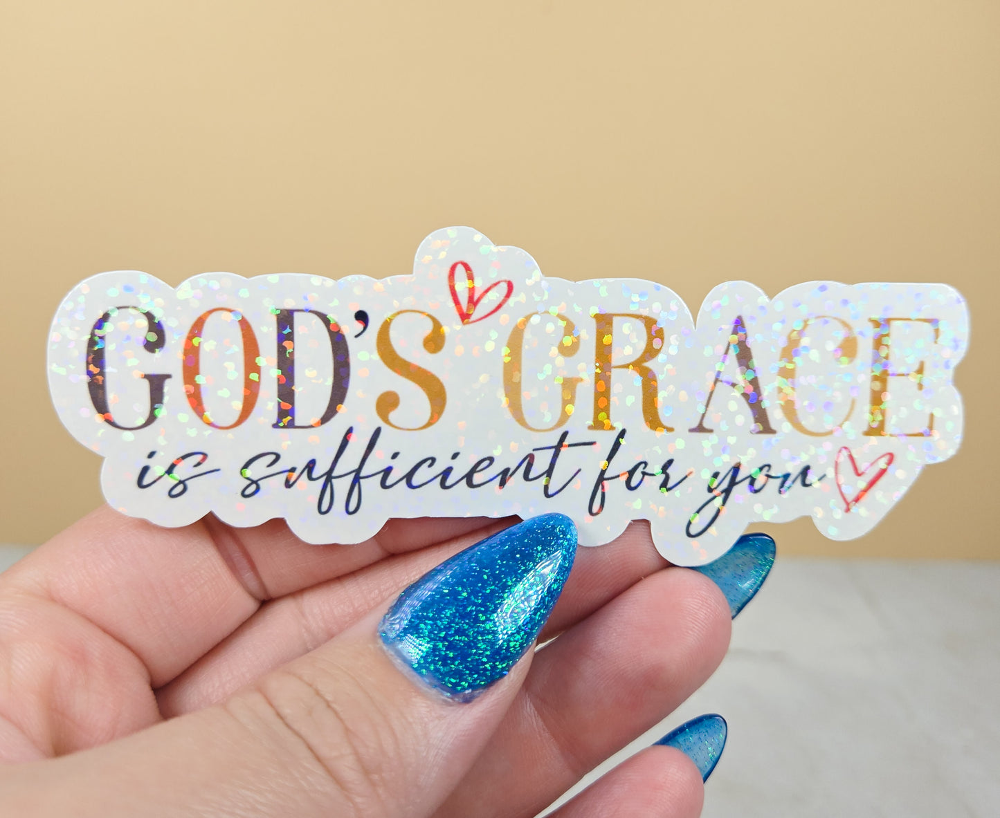 God's Grace Sticker