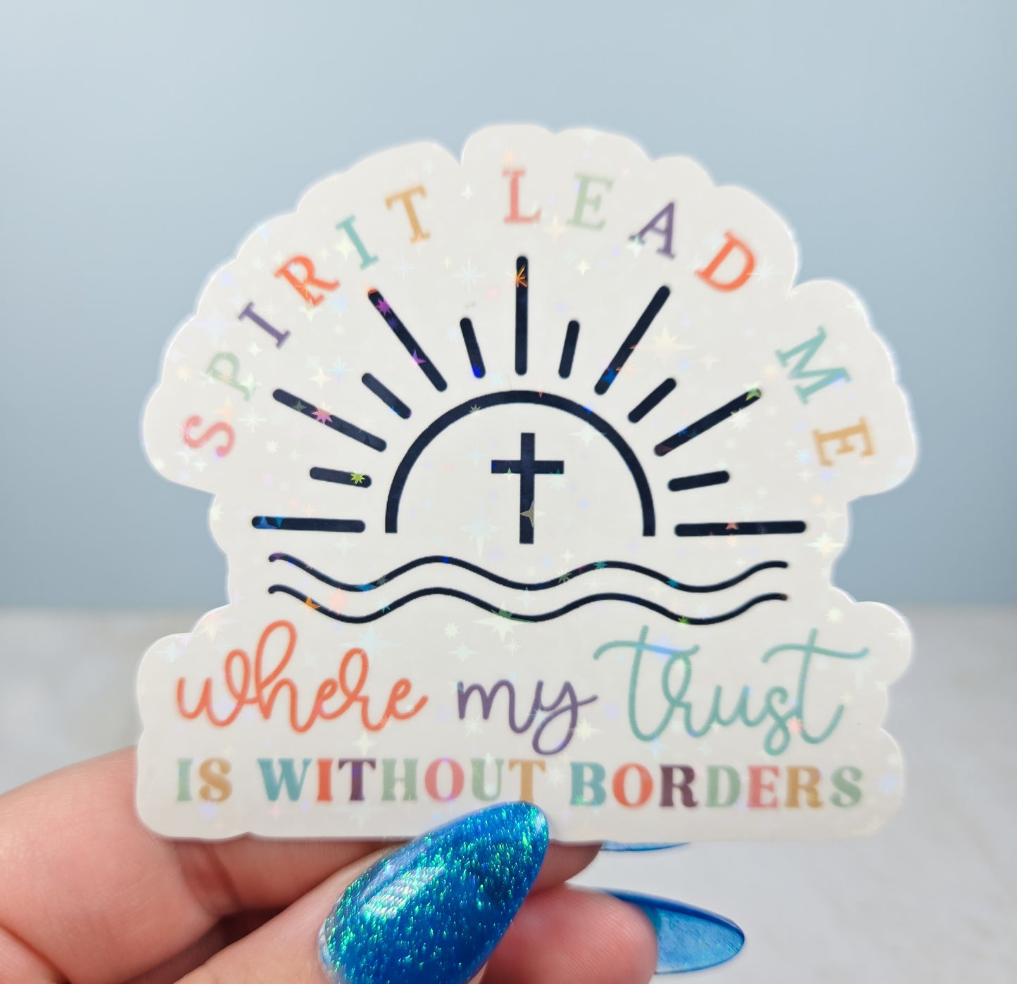 Trust Without Borders Sticker