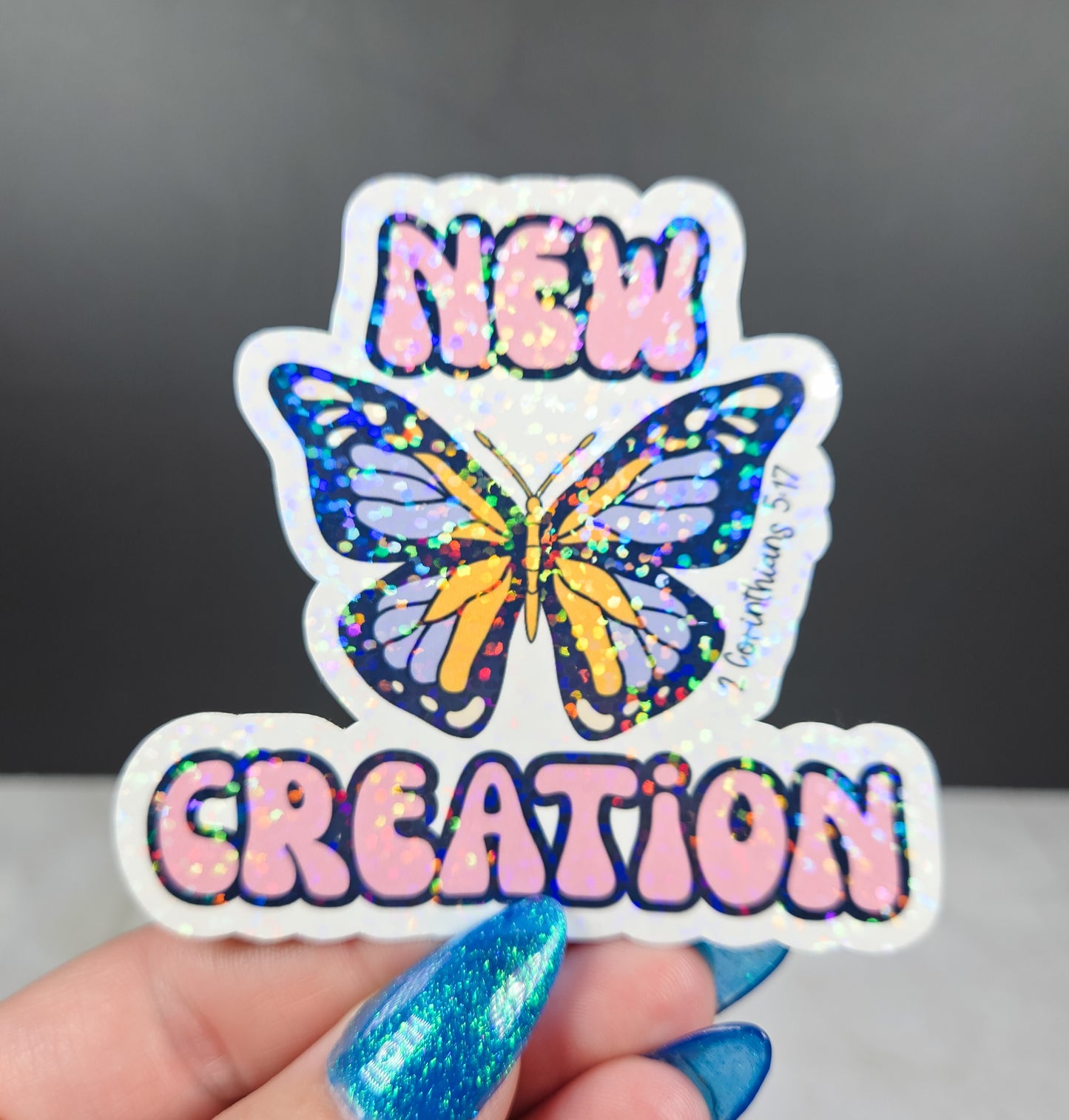 New Creation Pink Sticker