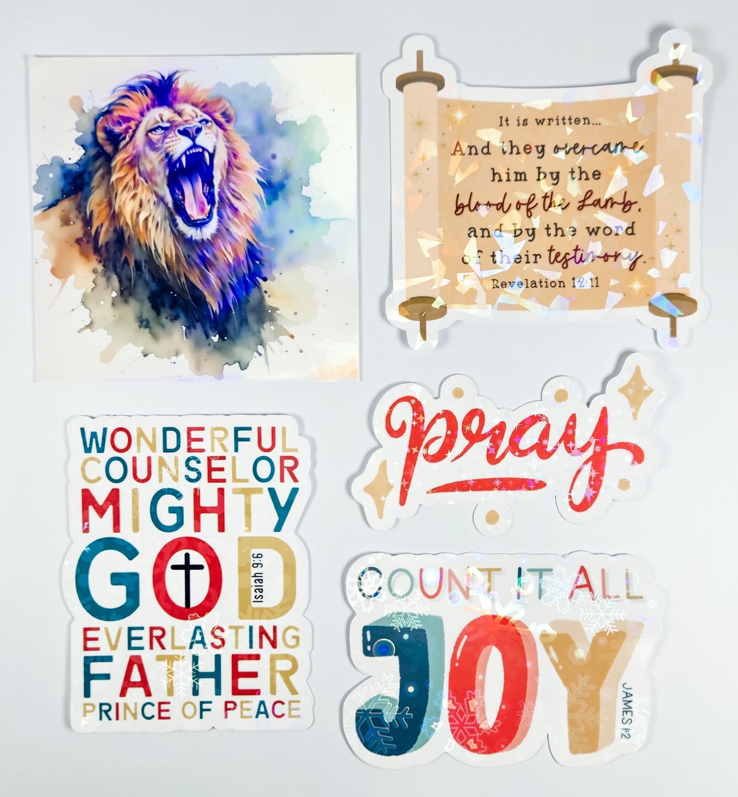 $5 Bundle 5pk Stickers #33