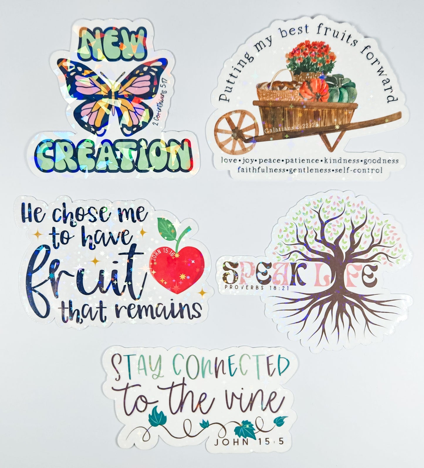 $5 Bundle 5pk Stickers #37