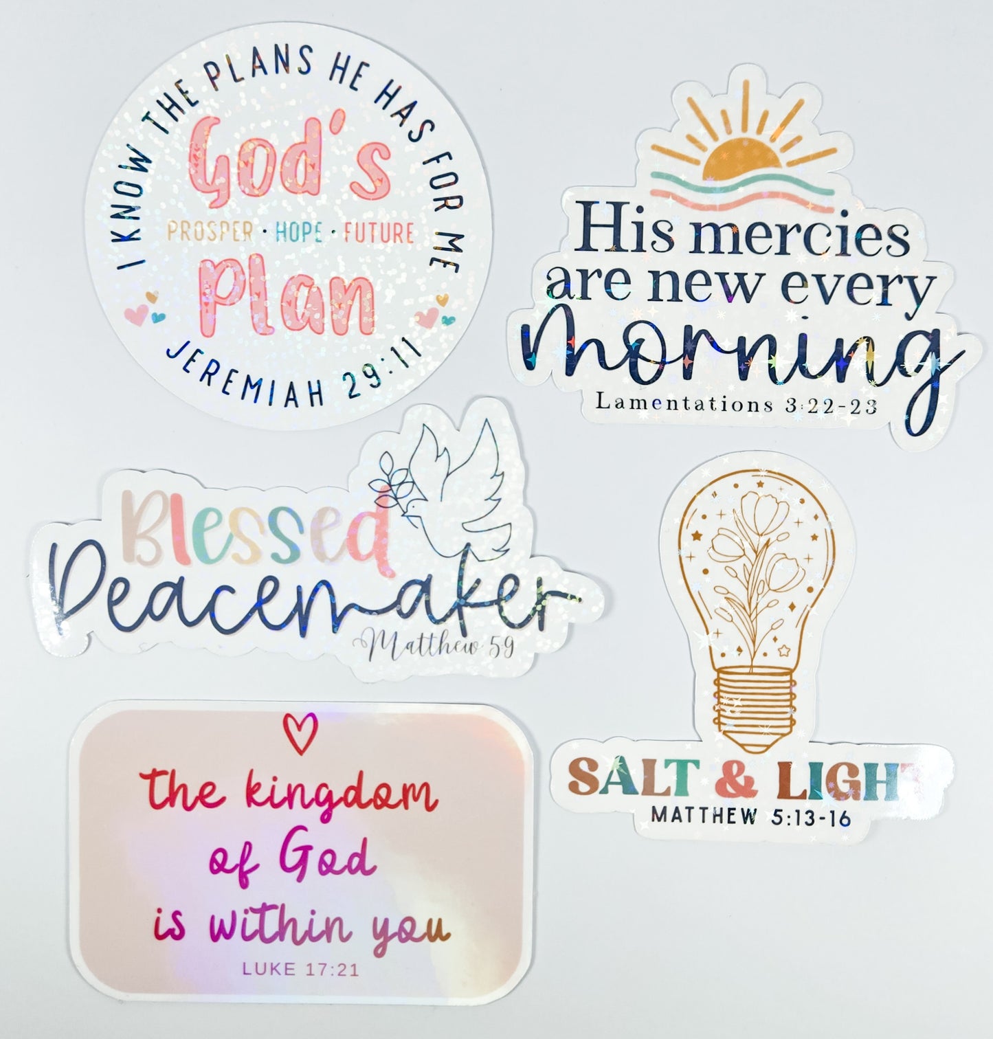 $5 Bundle 5pk Stickers #40