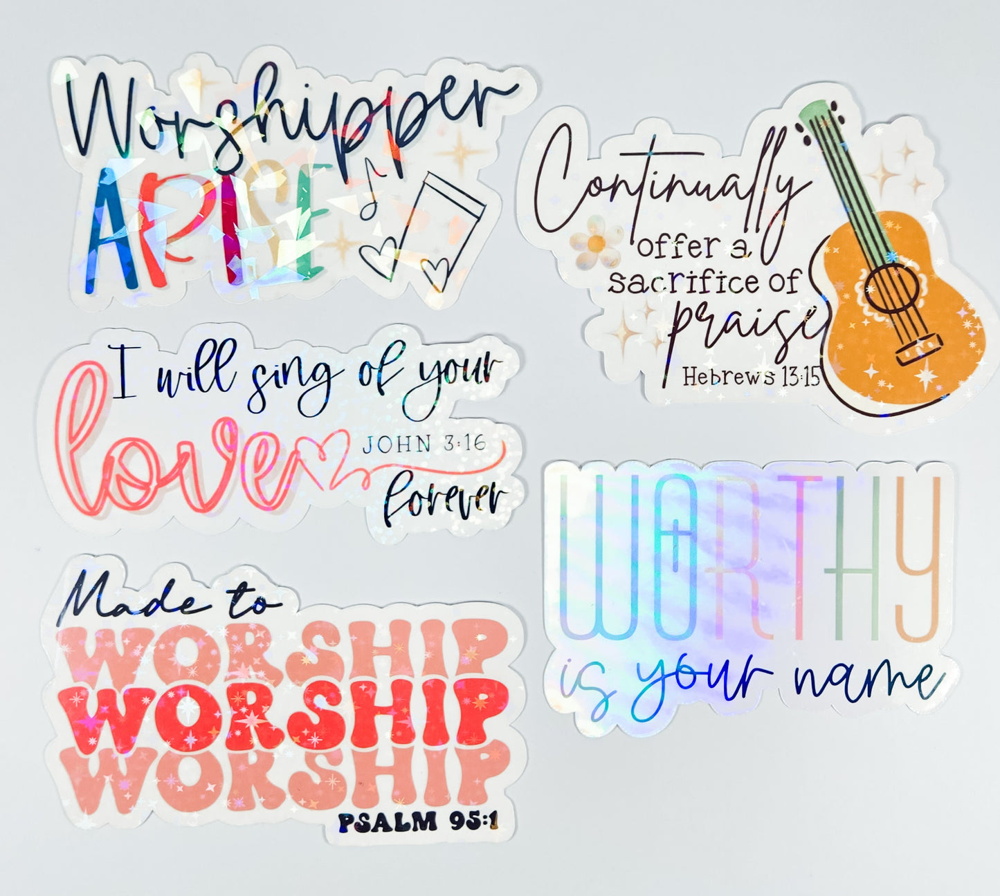 $5 Bundle 5pk Stickers #44