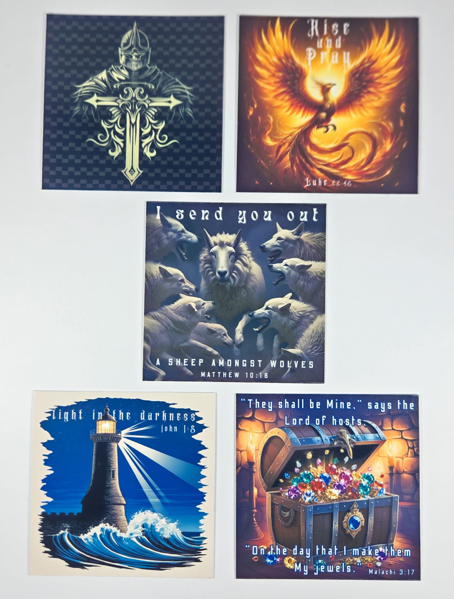 $5 Bundle 5pk Stickers #53