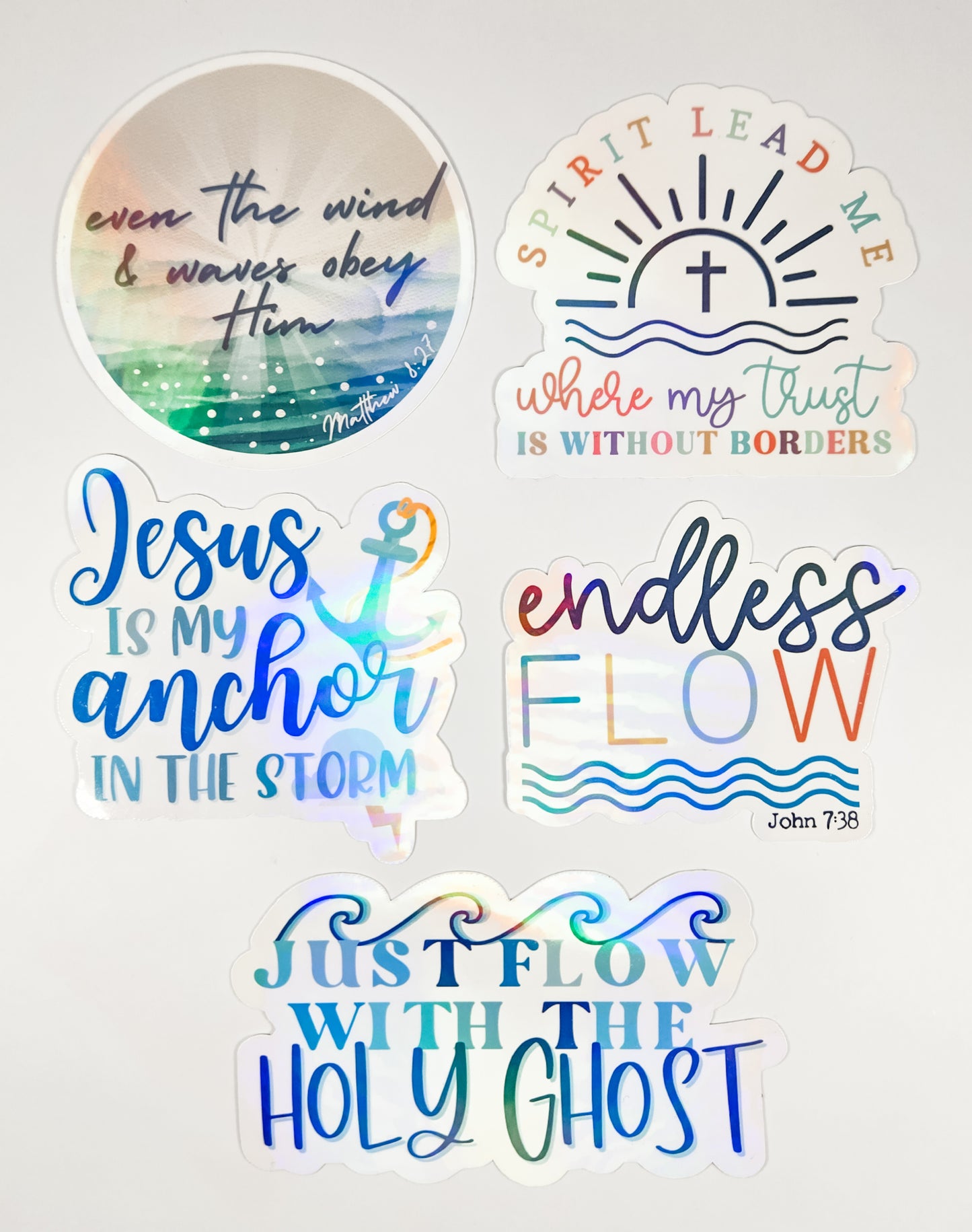 $5 Bundle 5pk Stickers #55