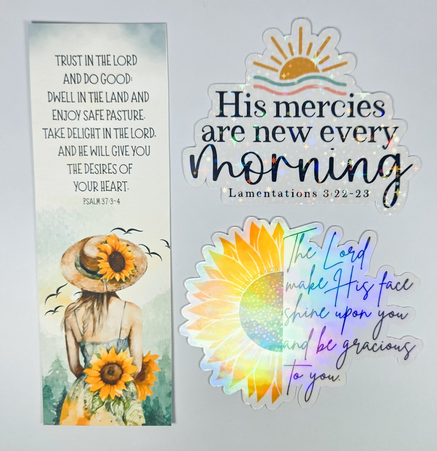 $5 Bundle Bookmark + 2pk Stickers #78