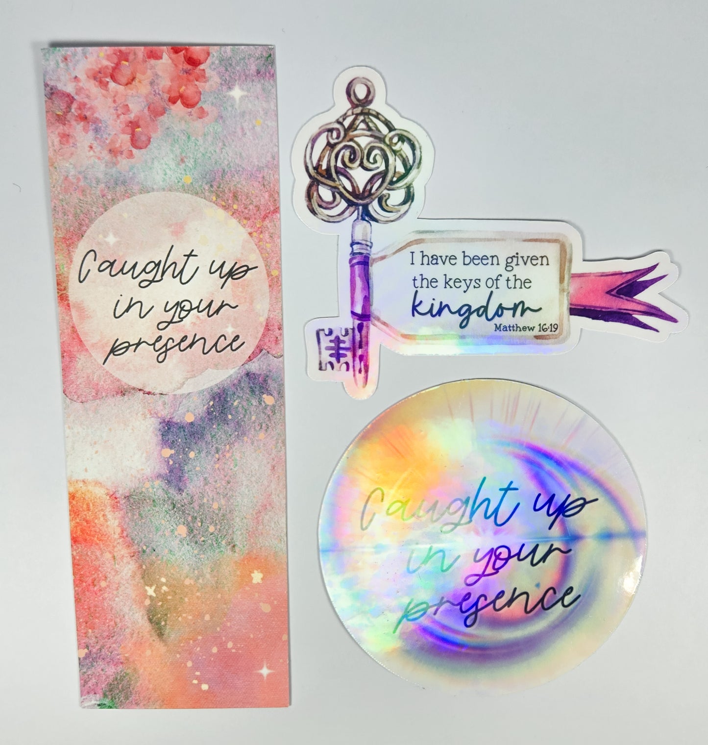 $5 Bundle Bookmark + 2pk Stickers #84