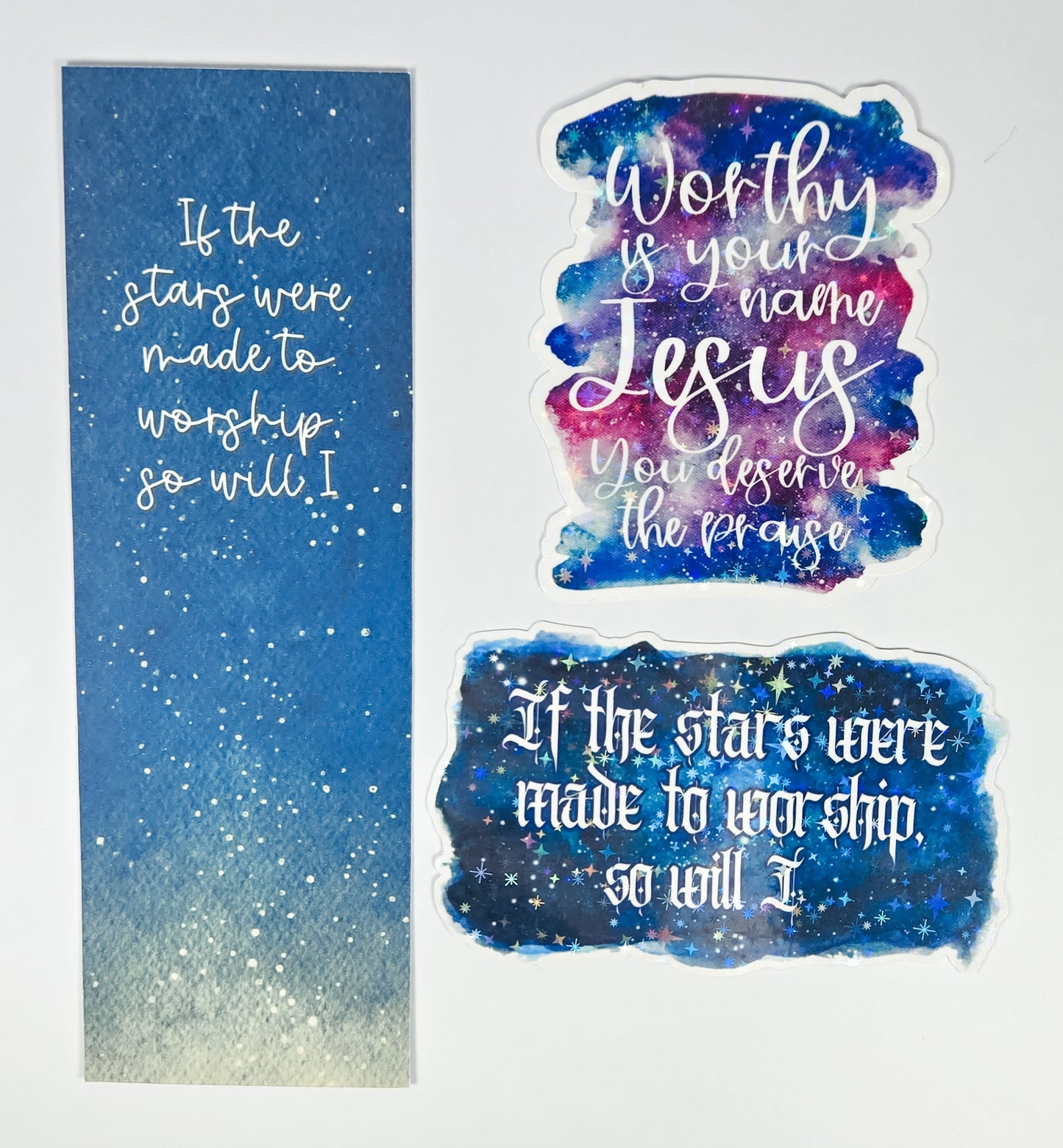 $5 Bundle Bookmark + 2pk Stickers #90