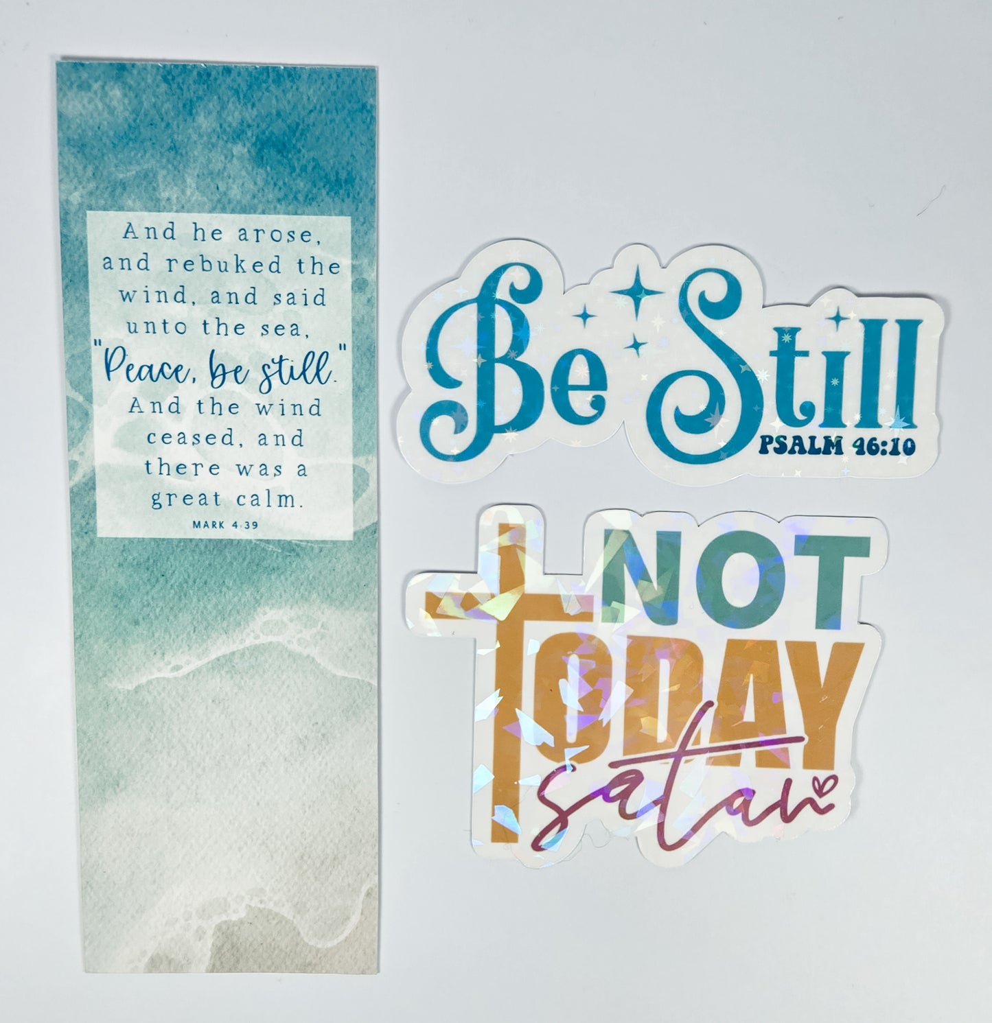$5 Bundle Bookmark + 2pk Stickers #91