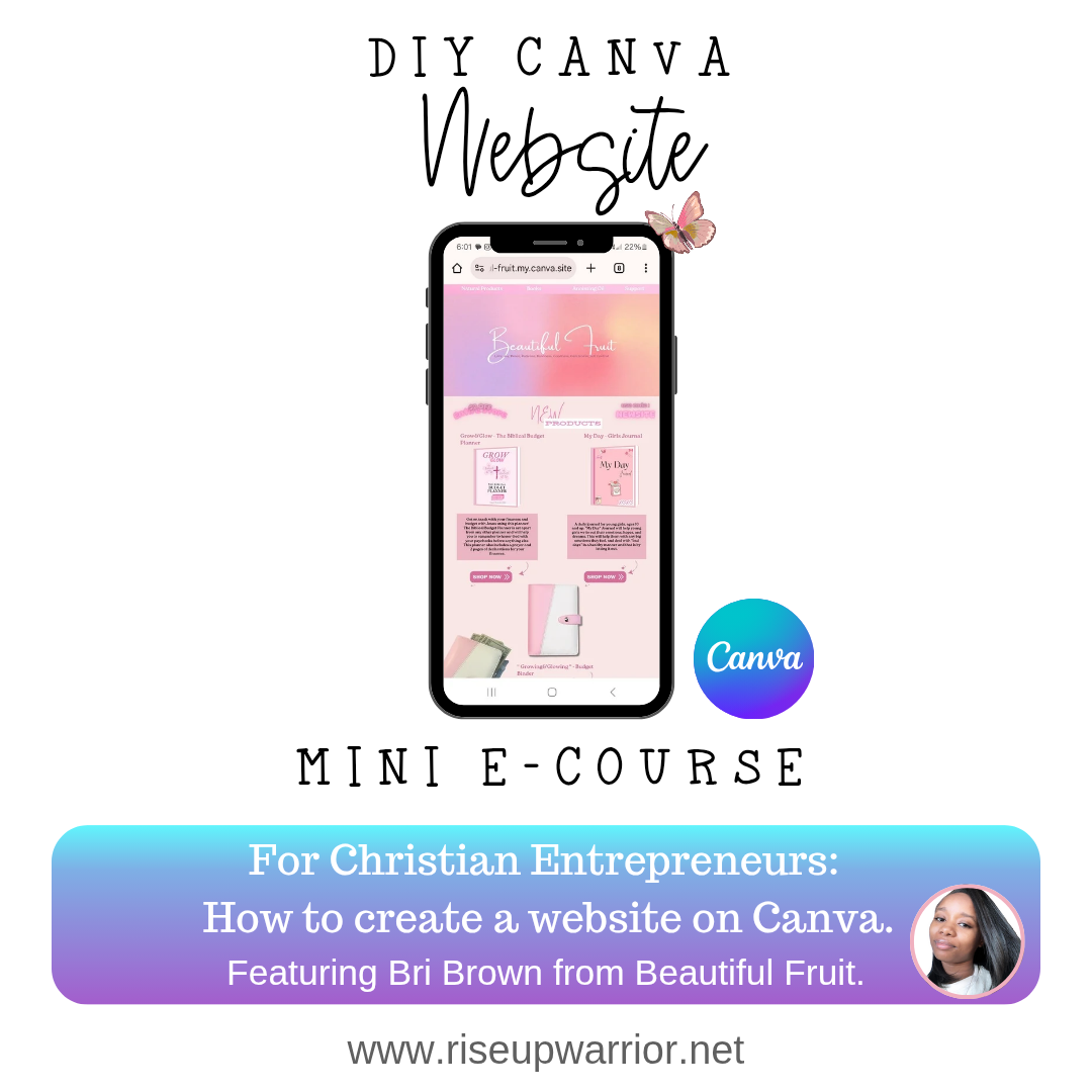DIY Canva Website Mini E-Course