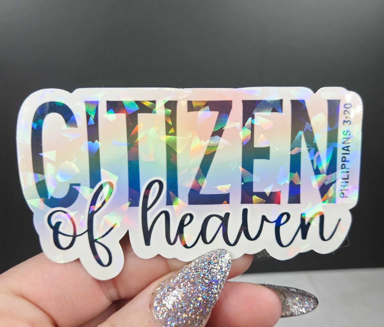 Identity in Christ Stickers