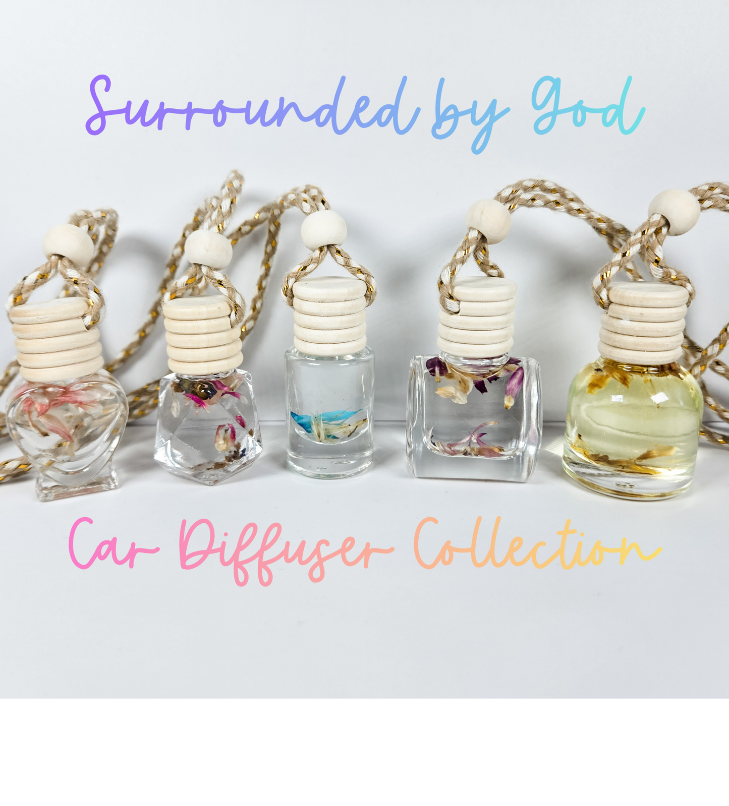 Surrounded by God Car Diffuser Collection