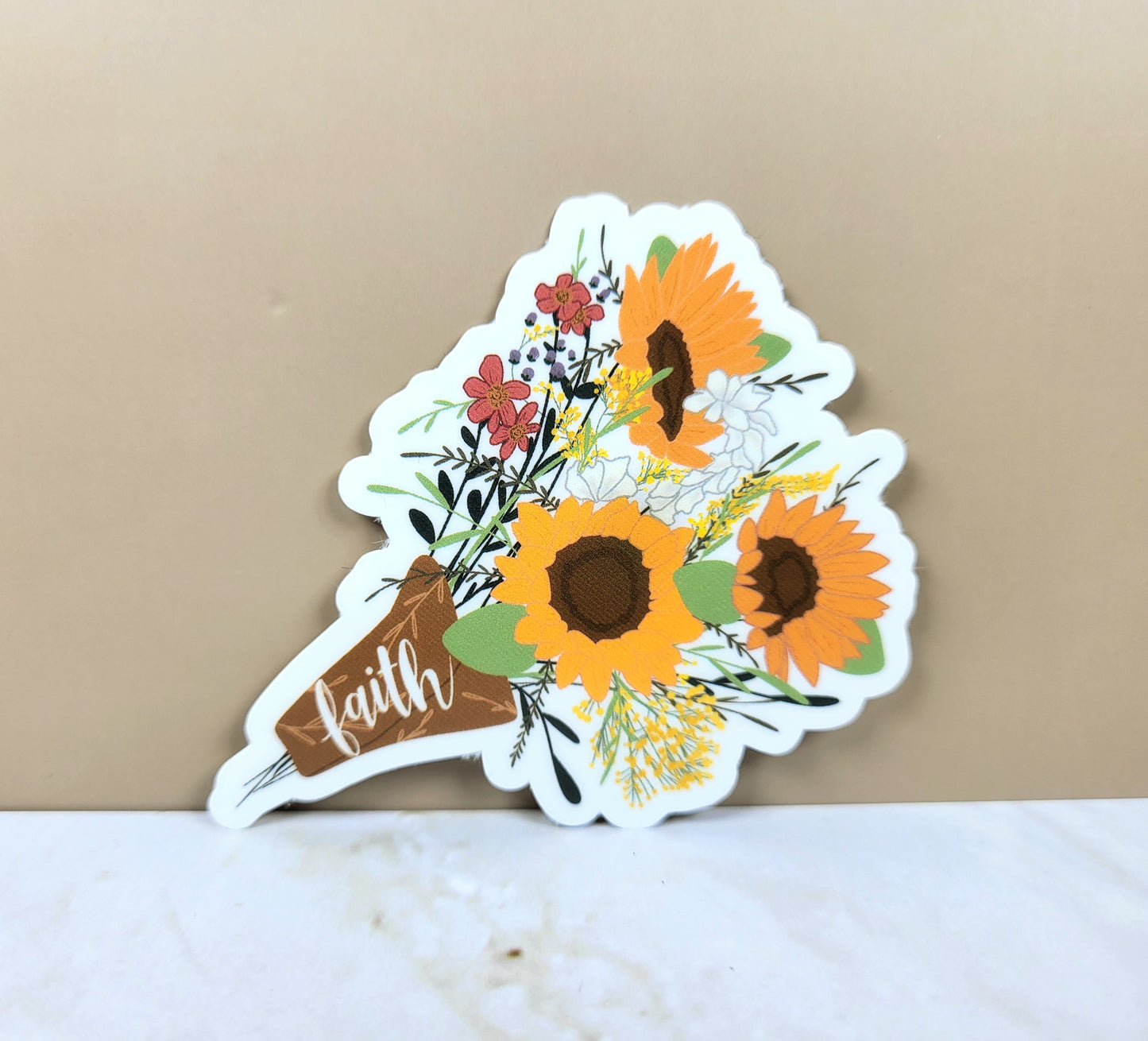 Fall Faith Bouquet Sticker