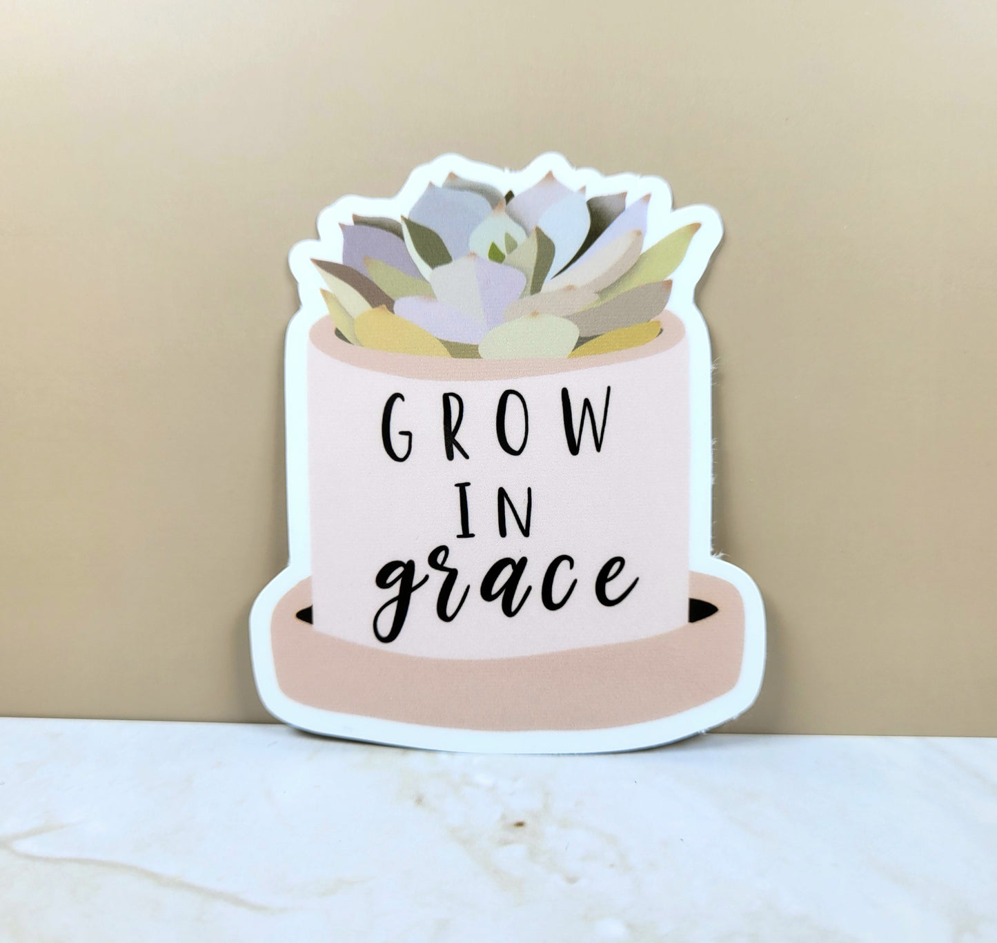 Grow in Grace Sticker