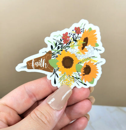 Fall Faith Bouquet Sticker