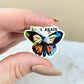 Holographic Born Again Butterfly Mini Sticker