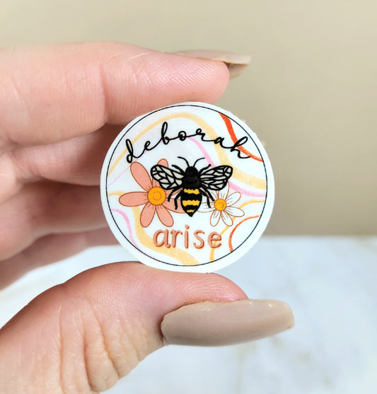 Deborah Arise Bee Mini Sticker