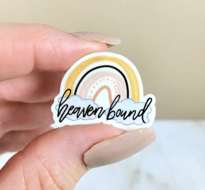 Heaven Bound Rainbow Mini Sticker