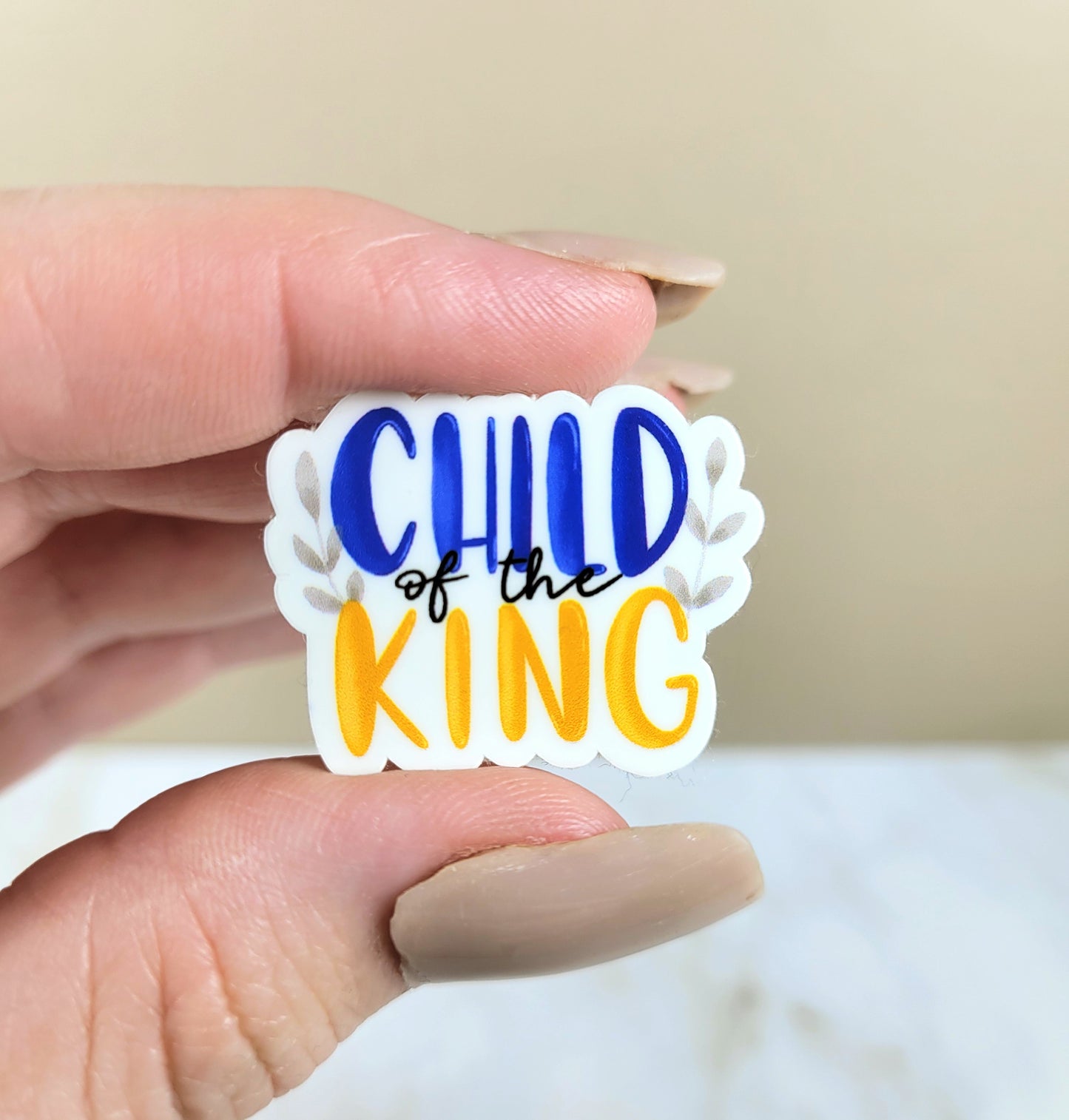 Boy's Child of the King Mini Sticker